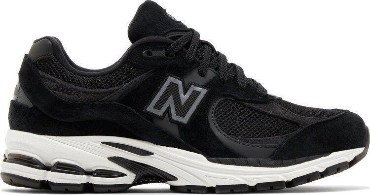 Size 8.5 - New Balance 2002R Black Gunmetal Grey Suede Leather (M2002RBK)