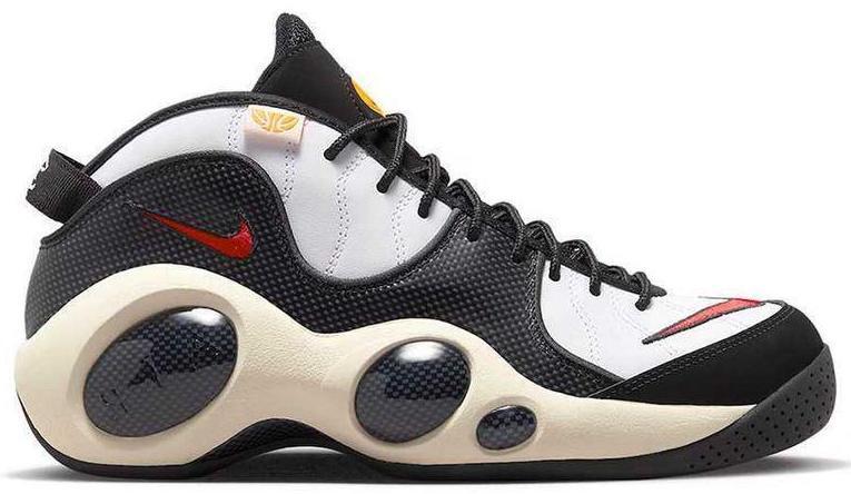 Size 12 - Nike Air Zoom Flight 95 Hoops Black White Leather (DX3955-100)