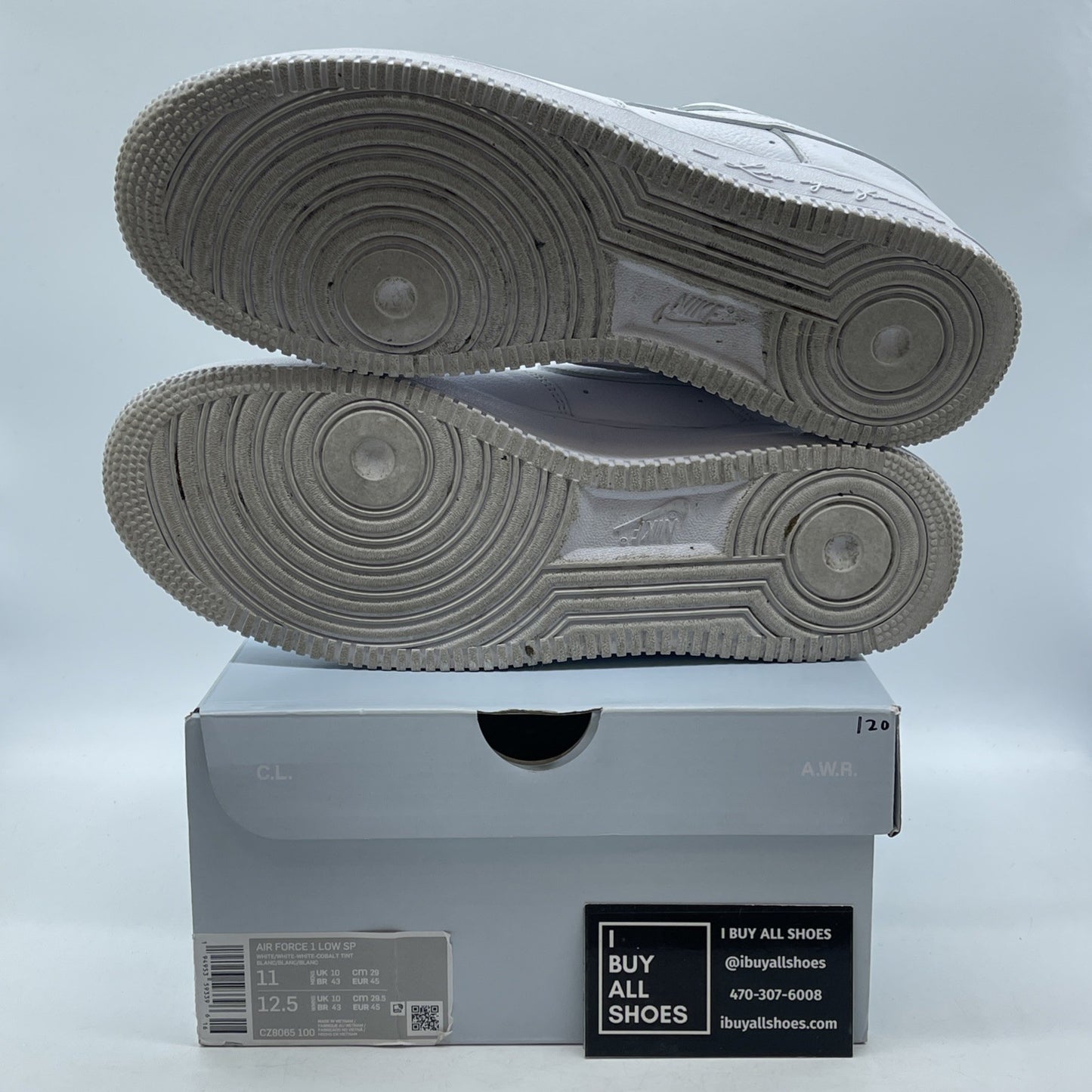 Size 11 - Nike Air Force 1 x NOCTA Low Certified Lover Boy White (CZ8065-100)