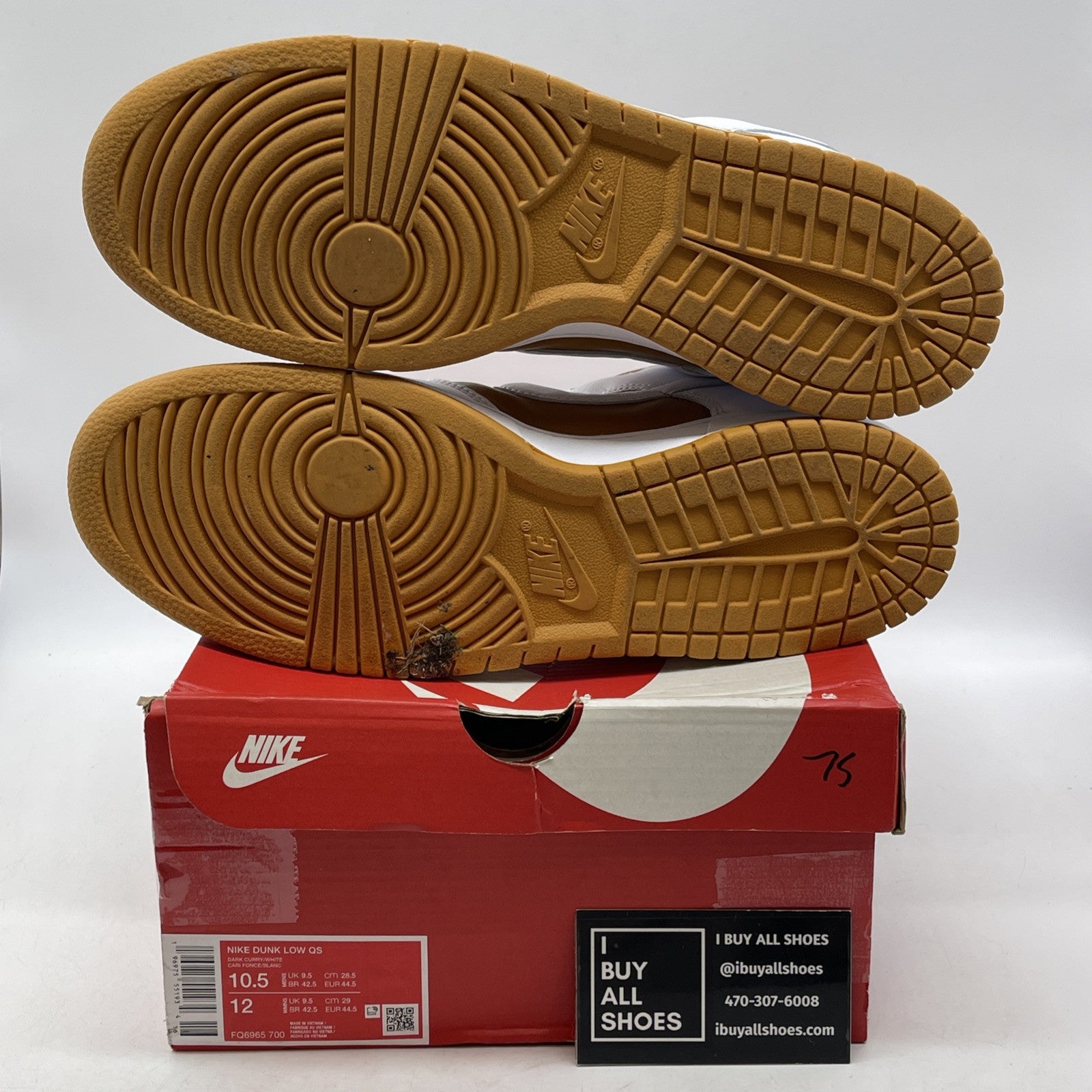 Size 10.5 - Nike Dunk CO.JP 2024 Low Reverse Curry Brown Leather (FQ6965-700)
