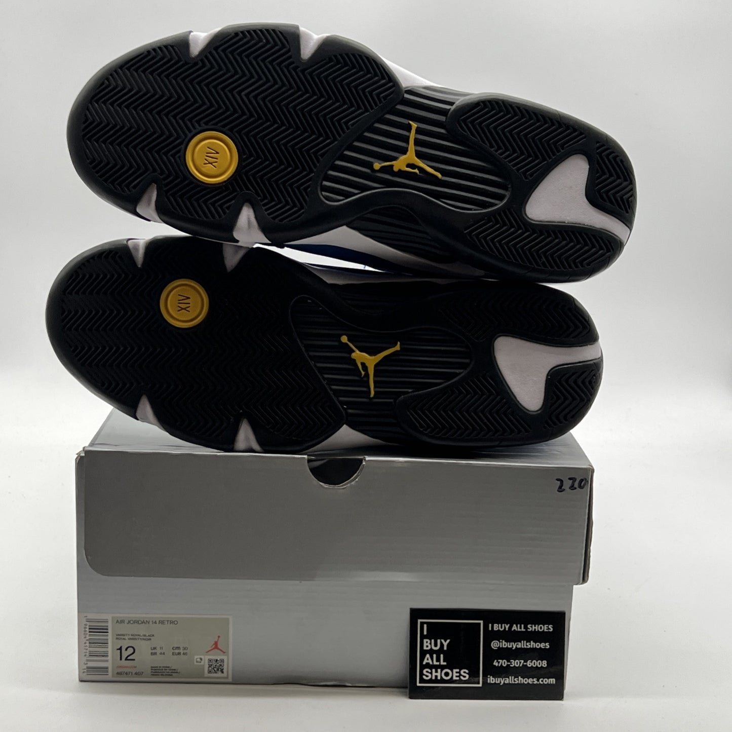 Size 12 - Air Jordan 14 Retro Laney (487471-407)