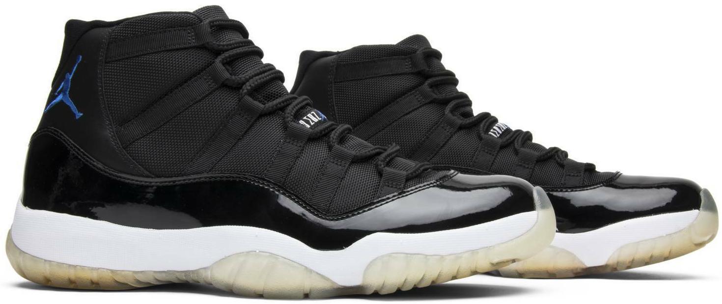 Size 9.5 - Air Jordan 11 Retro 2009 Space Jam (378037-041)