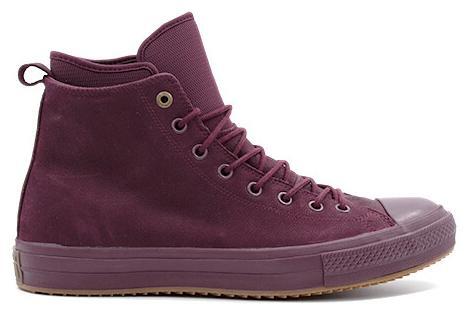 Size 13 - Converse Chuck Taylor All Star Waterproof High Dark Sangria (157458C)