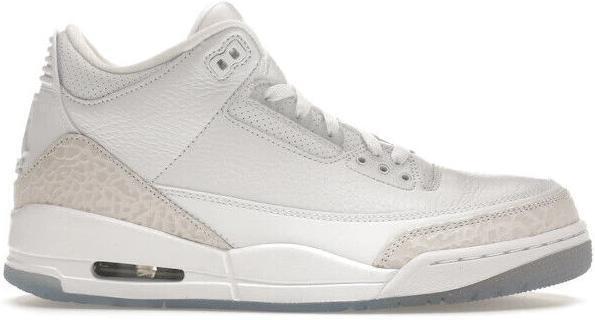 Size 9.5 - Air Jordan 3 Retro Triple White (136064-111)