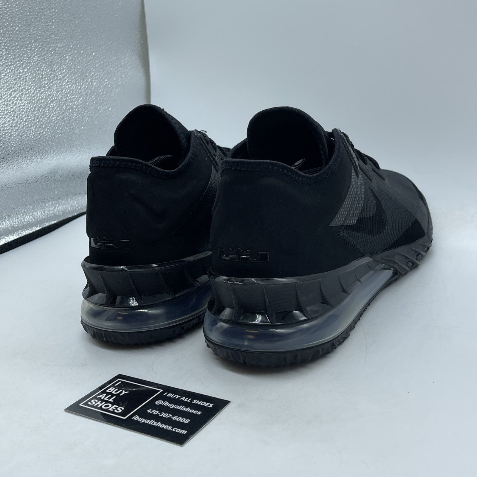 Size 11.5 - Nike LeBron 18 Low Zero Dark 23 Suede Leather (CV7562-004)