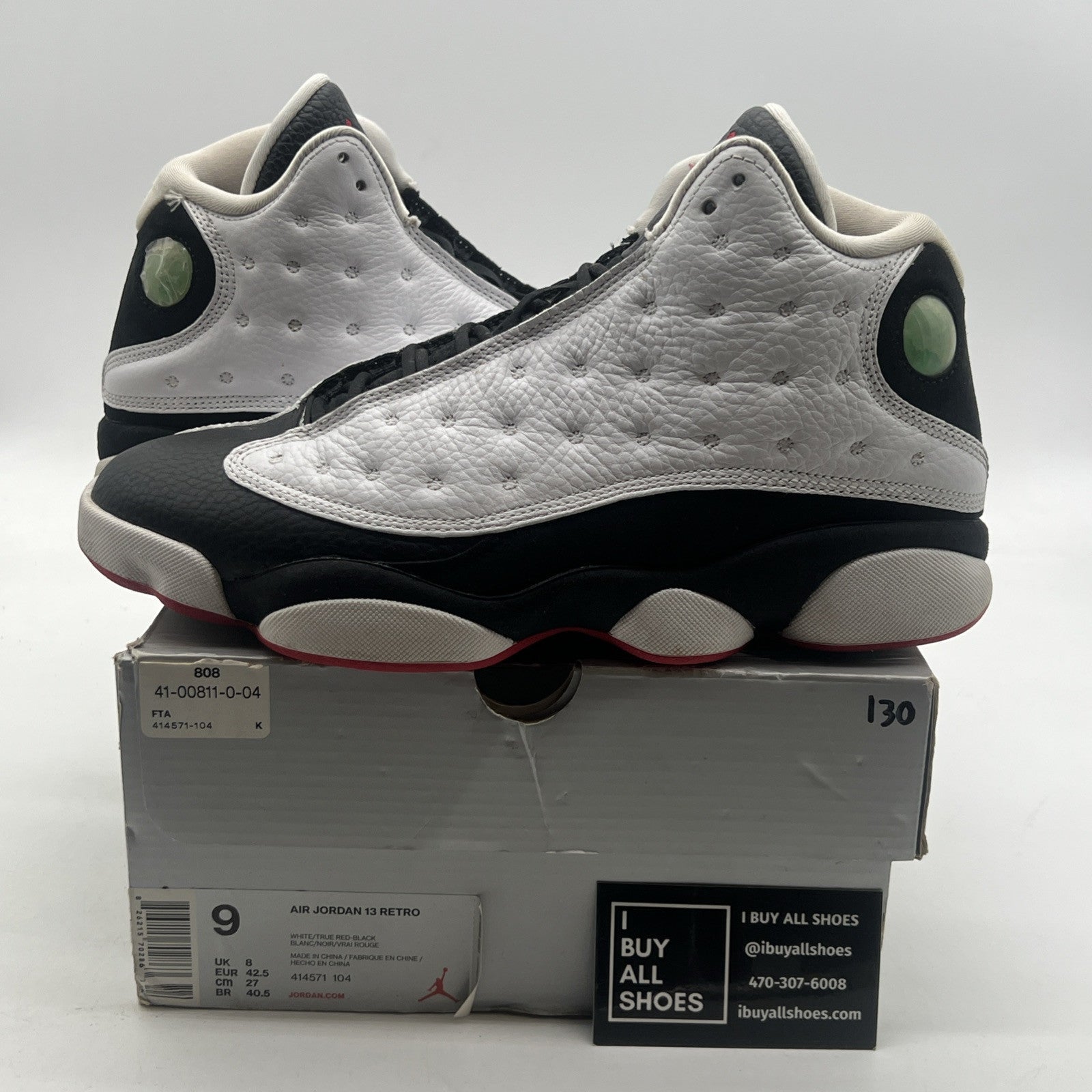 Size 9 - Air Jordan 13 Retro He Got Game 2018 (414571-104)