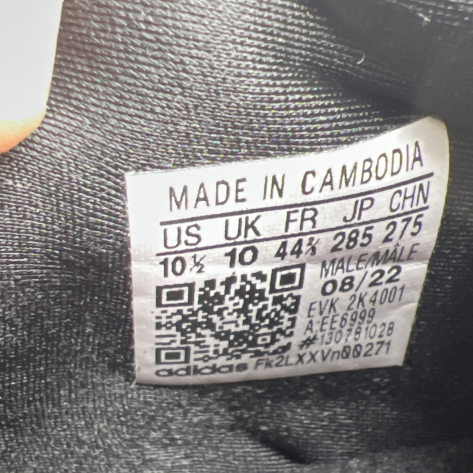 Size 10.5 - adidas Ozweego Black Carbon (EE6999)