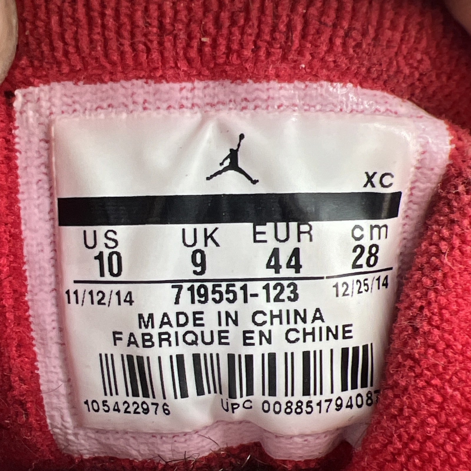 Size 10 - Air Jordan 1 2015 Mid Hare (719551-123)
