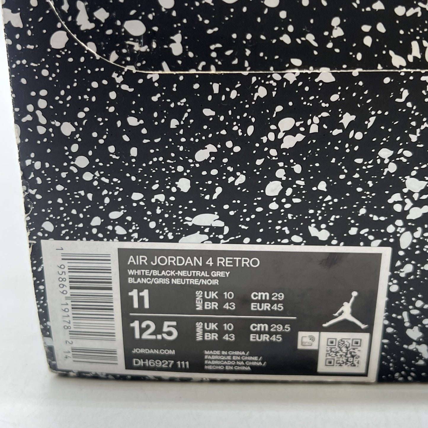 Size 11 - Air Jordan 4 Retro Mid Military Black (DH6927-111)