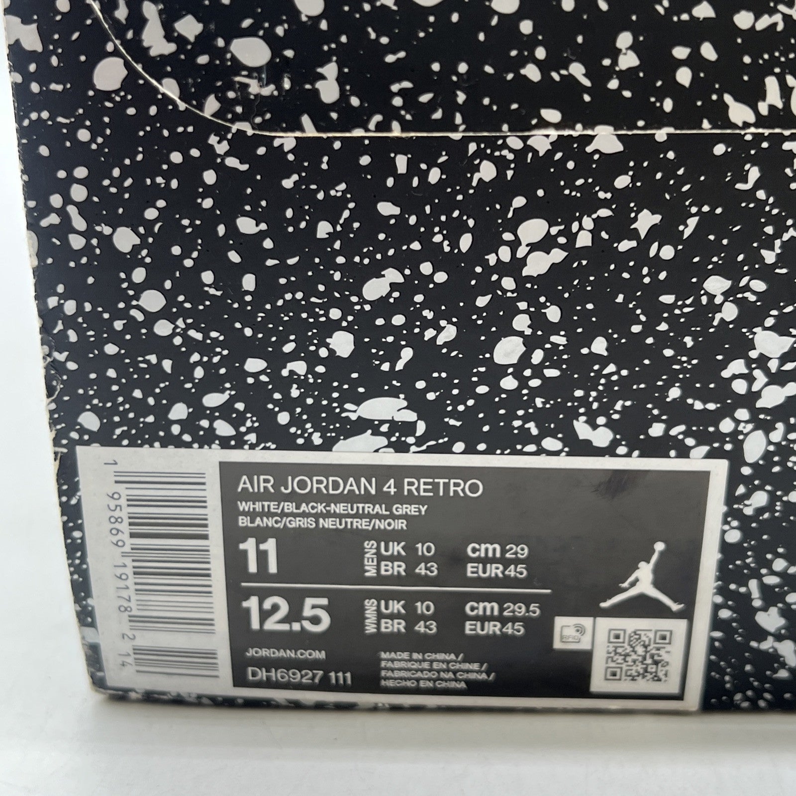 Size 11 - Air Jordan 4 Retro Mid Military Black (DH6927-111)