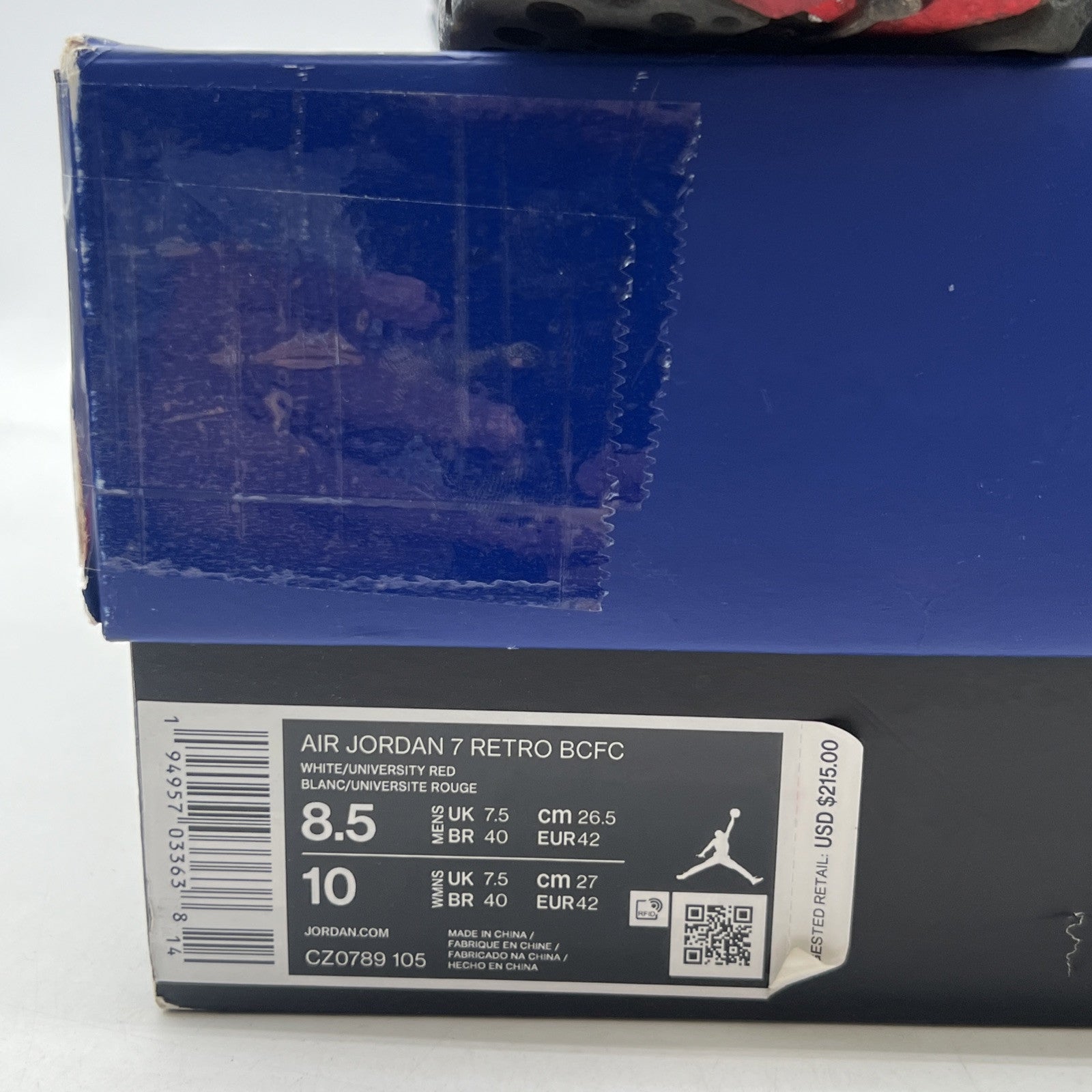 Size 8.5 - Paris Saint-Germain x Air Jordan 7 Retro Paname (CZ0789-105)