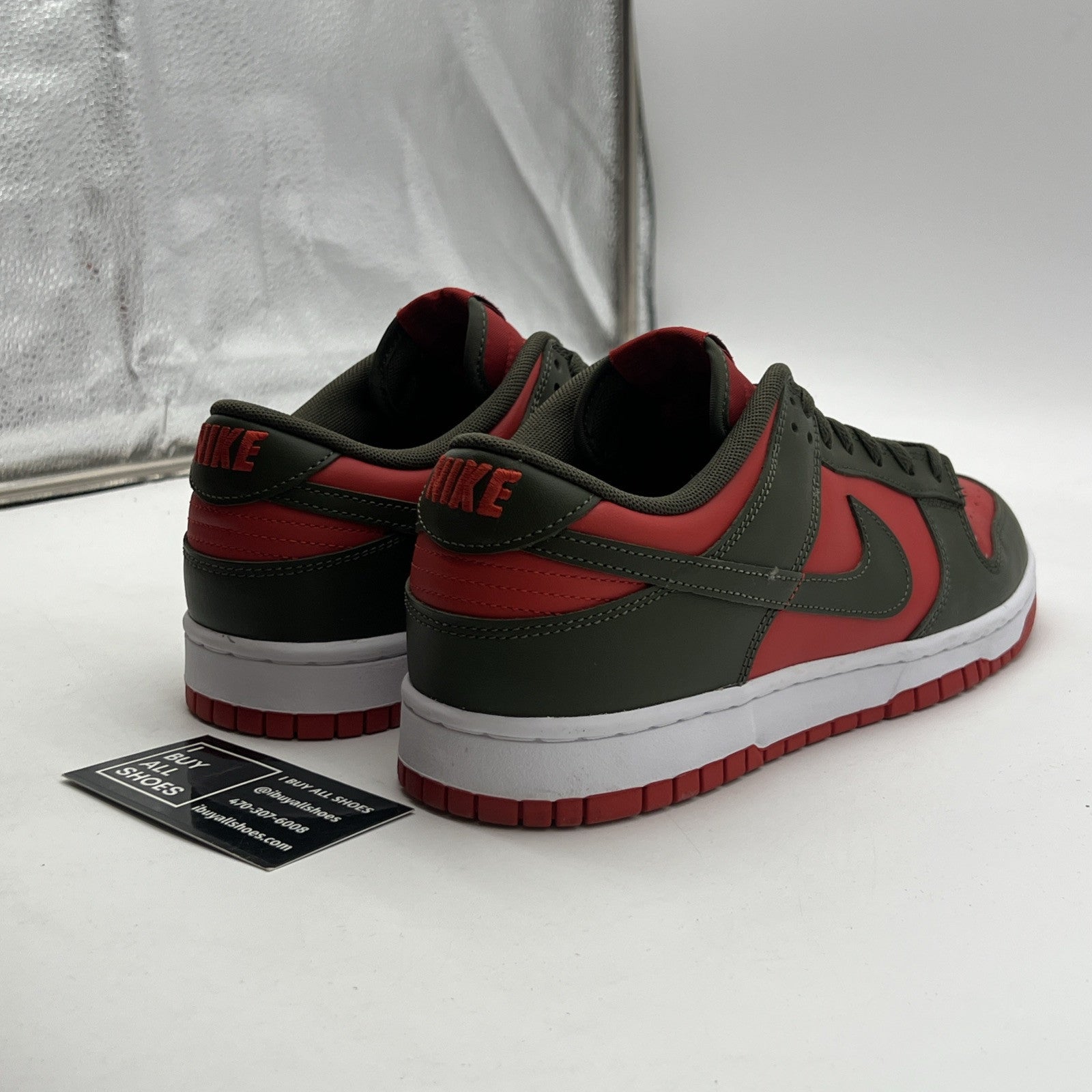 Size 11 - Nike Dunk Low Cargo Khaki Mystic Red (DV0833-600)