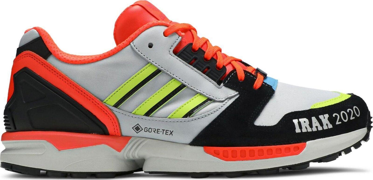 Size 10 - adidas IRAK x ZX 8000 GTX A-ZX Series Orange (FX0371)