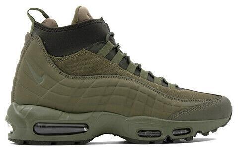 Size 10 - Nike Air Max 95 Sneakerboot Medium Olive (806809-202)