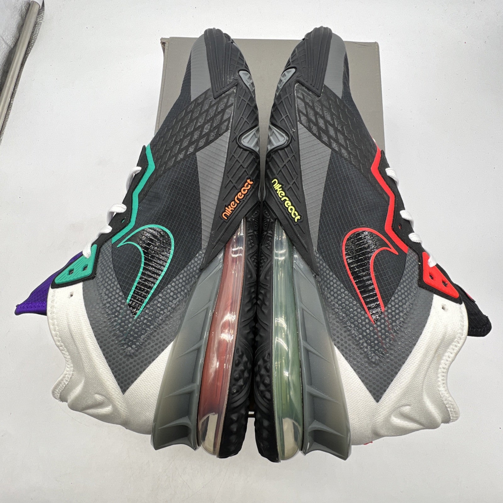 Size 11.5 - Nike LeBron 18 Low Air Max 95 Greedy (CV7562-100)