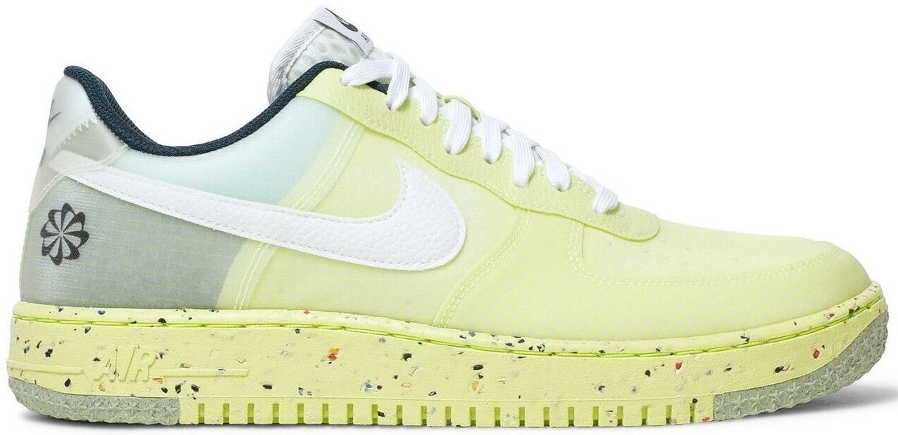 Size 10 - Nike Air Force 1 Crater Light Lemon Twist White (DH2521-700)
