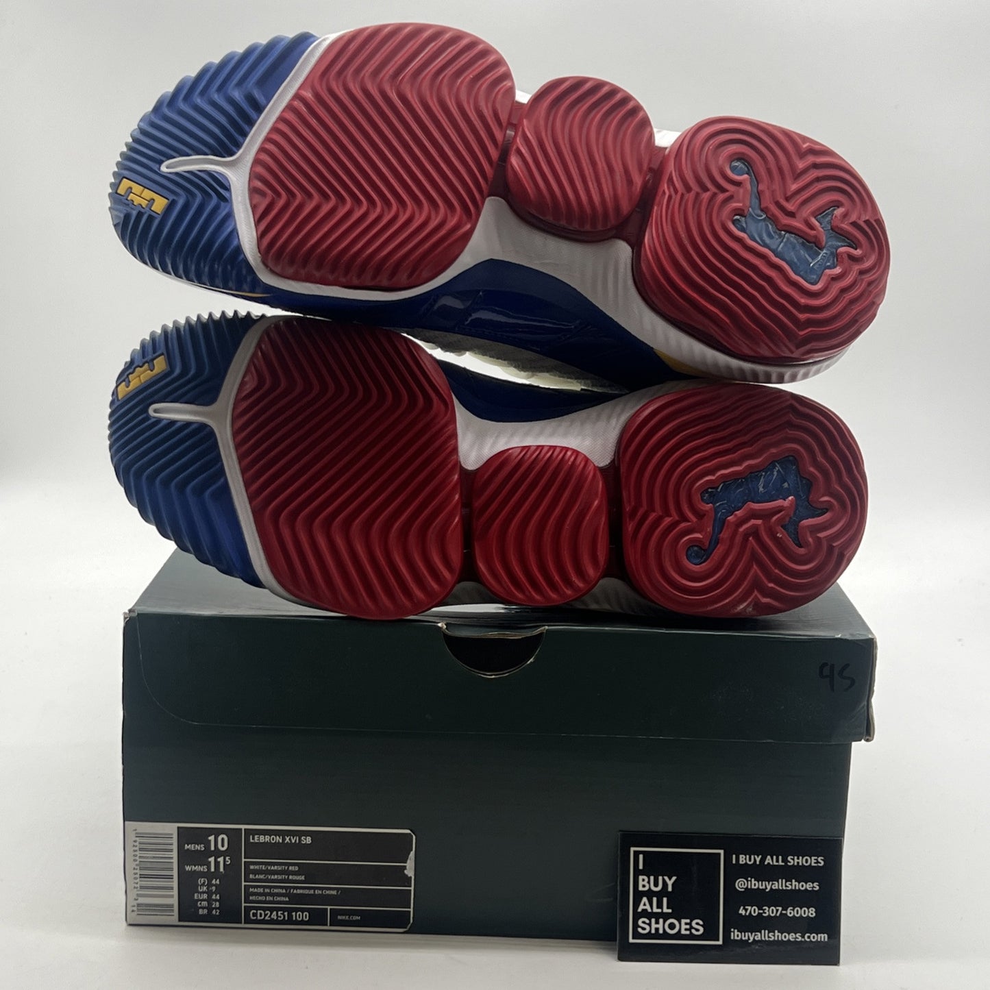 Size 10 - Nike LeBron 16 SuperBron (CD2451-100)