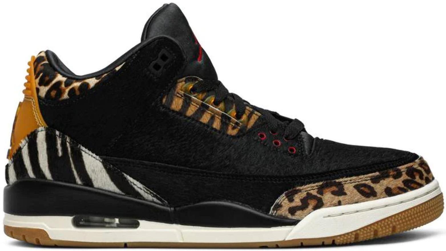 Size 10 - Air Jordan 3 Retro SE Animal Instinct Black Brown (CK4344-002)