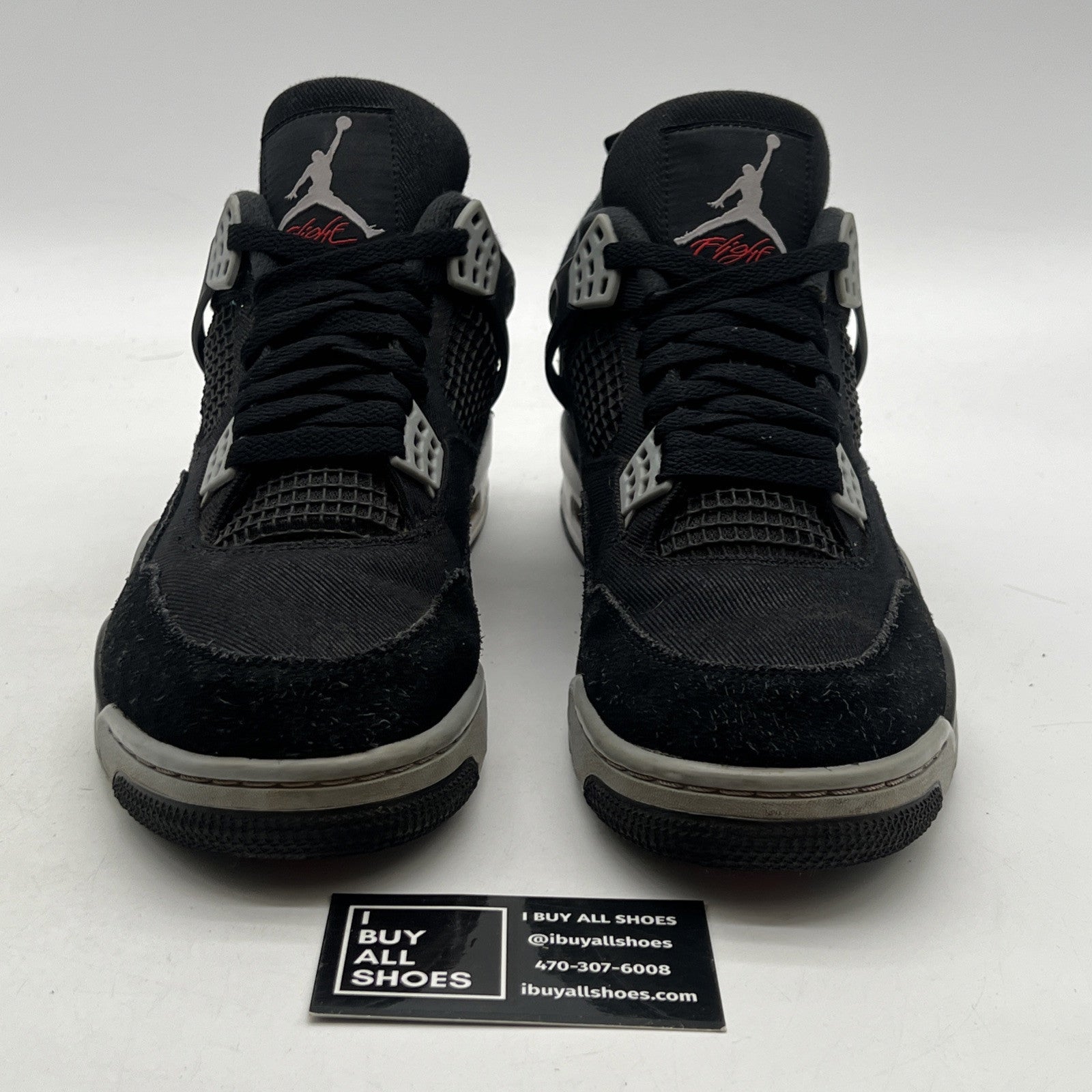 Size 11 - Air Jordan 4 Retro SE Mid Black Canvas (DH7138-006)