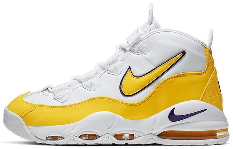 Size 10 - Nike Air Max Uptempo 95 2019 Lakers White Suede (CK0892-102)