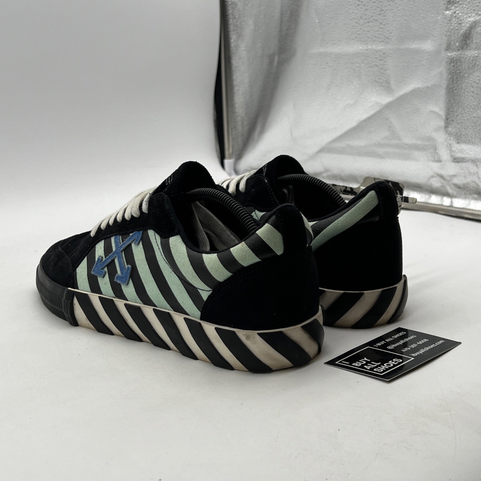 Size 45 - Off White Virgil Abloh Low Vulcanized Mens Sneakers