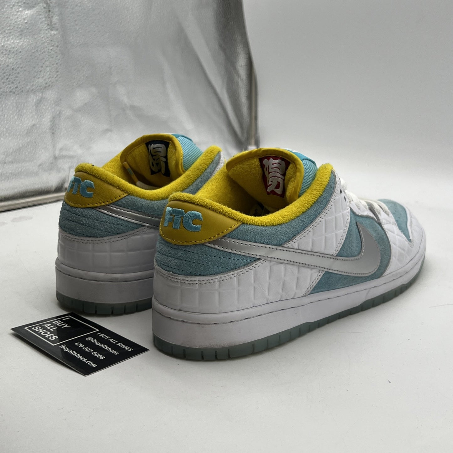 Size 12 - Nike FTC x Dunk SB Low Lagoon Pulse (DH7687-400)
