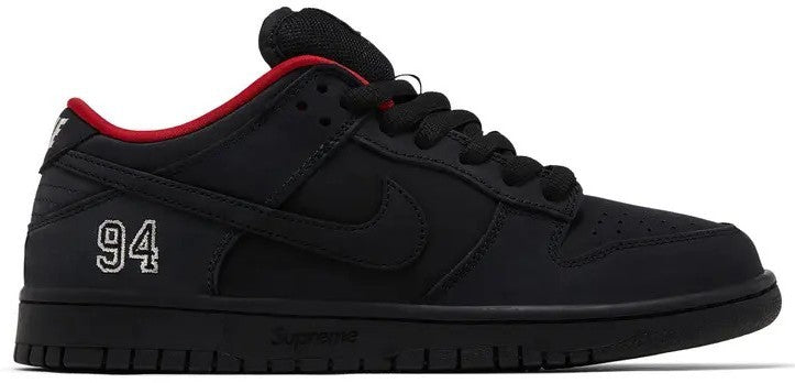 Size 9.5 - Supreme x Nike Dunk SB Low Black (HQ8487-001)
