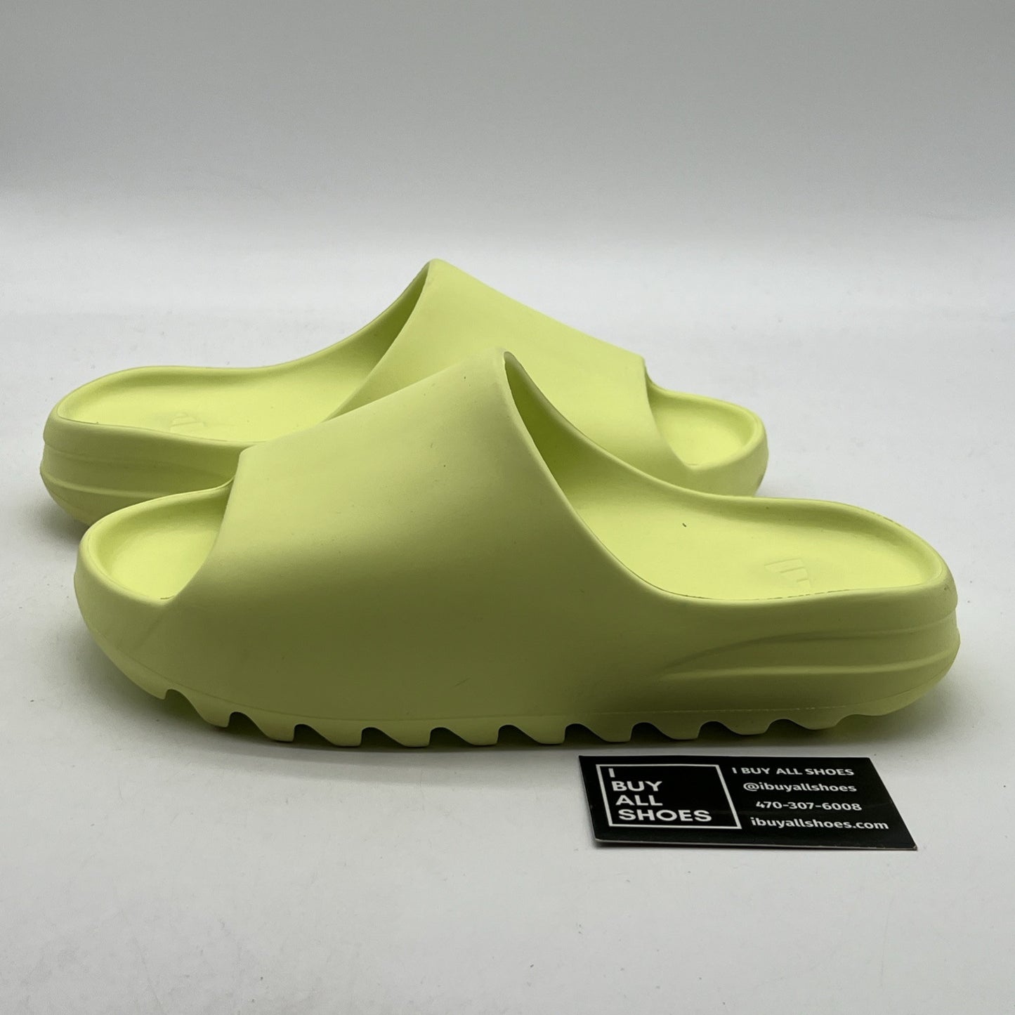 Size 11 - Adidas Yeezy Slide Glow Green (GX6139)