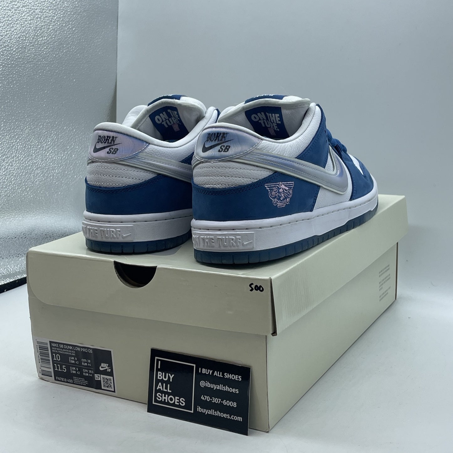 Size 10 - Nike SB Dunk Low x Born x Raised One Block At A Time Suede (FN7819-400