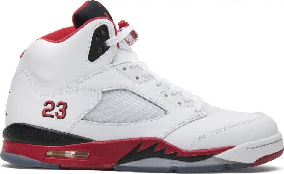 Size 9.5 - Air Jordan 5 Retro 2013 Fire Red (136027-120)