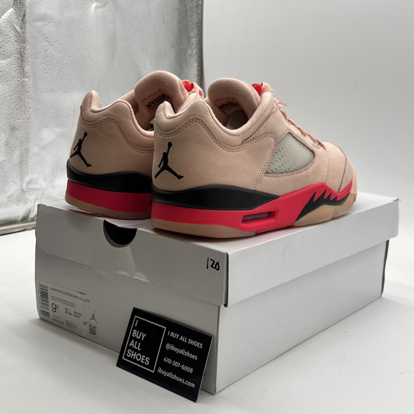 Size 9.5 - Air Jordan 5 Retro Low Girls That Hoop W (DA8016-806)