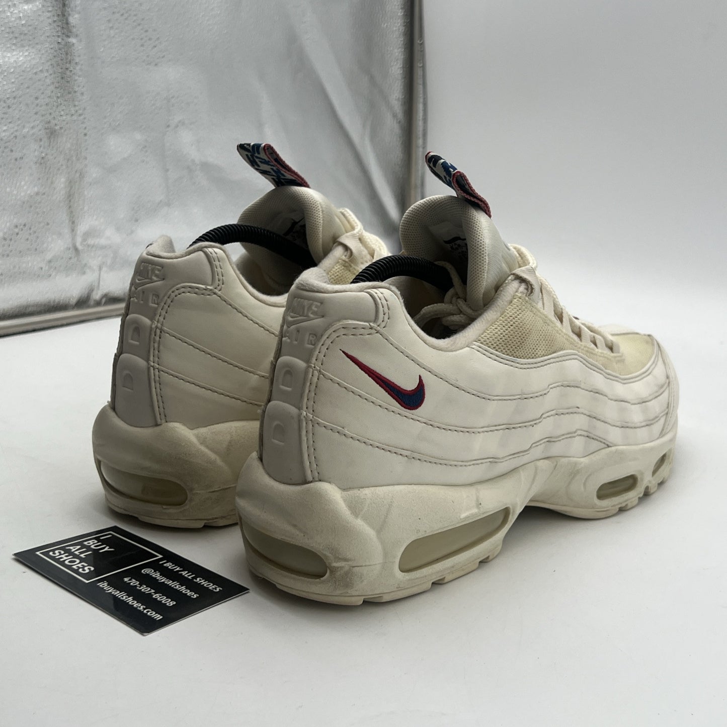 Size 9.5 - Nike Air Max 95 TT Pull Tab Sail (AJ1844-101)