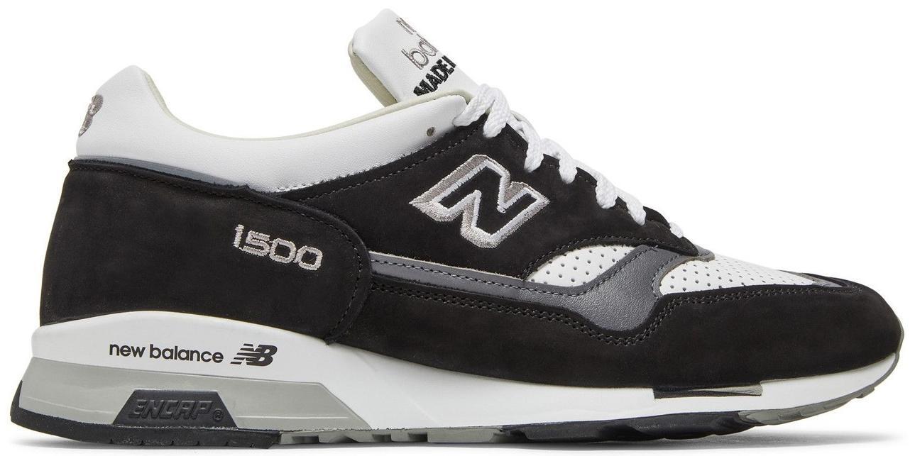 Size 10 - New Balance 1500 Made in England Black White (M1500KGW)
