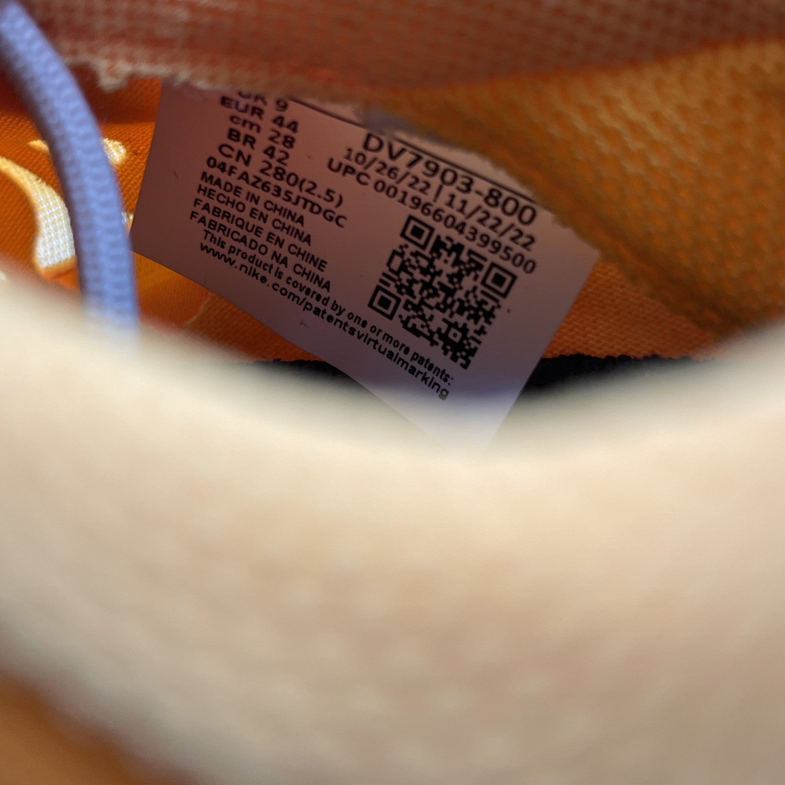 Size 10 - Nike ACG Mountain Fly 2 Low Laser Orange White Suede (DV7903-800)