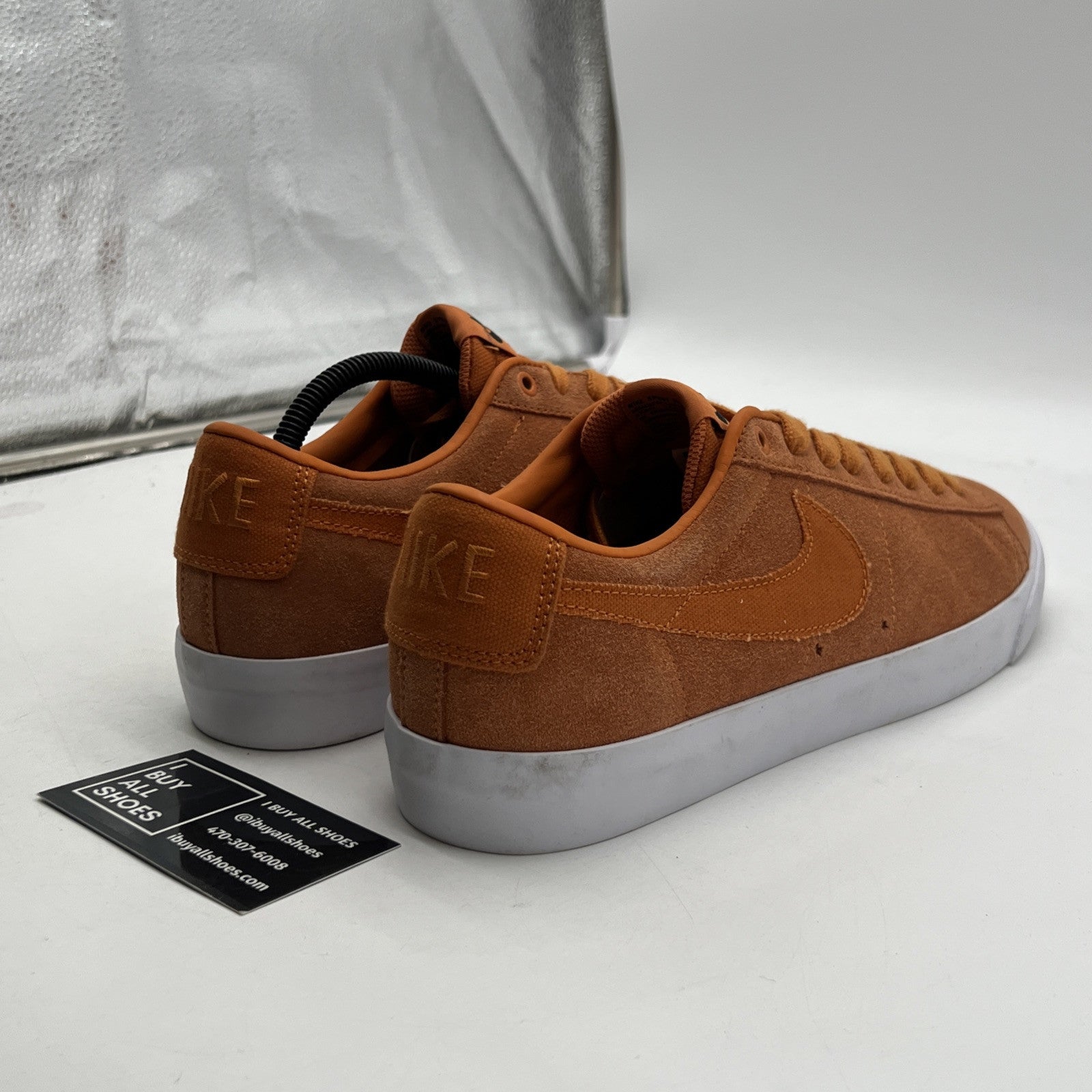 Size 10 - Nike Blazer GT SB Low Cinder Orange (704939-800)
