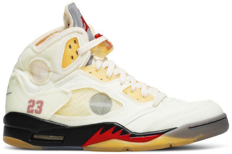 Size 10 - Air Jordan 5 SP x Off-White Mid Sail (DH8565-100)