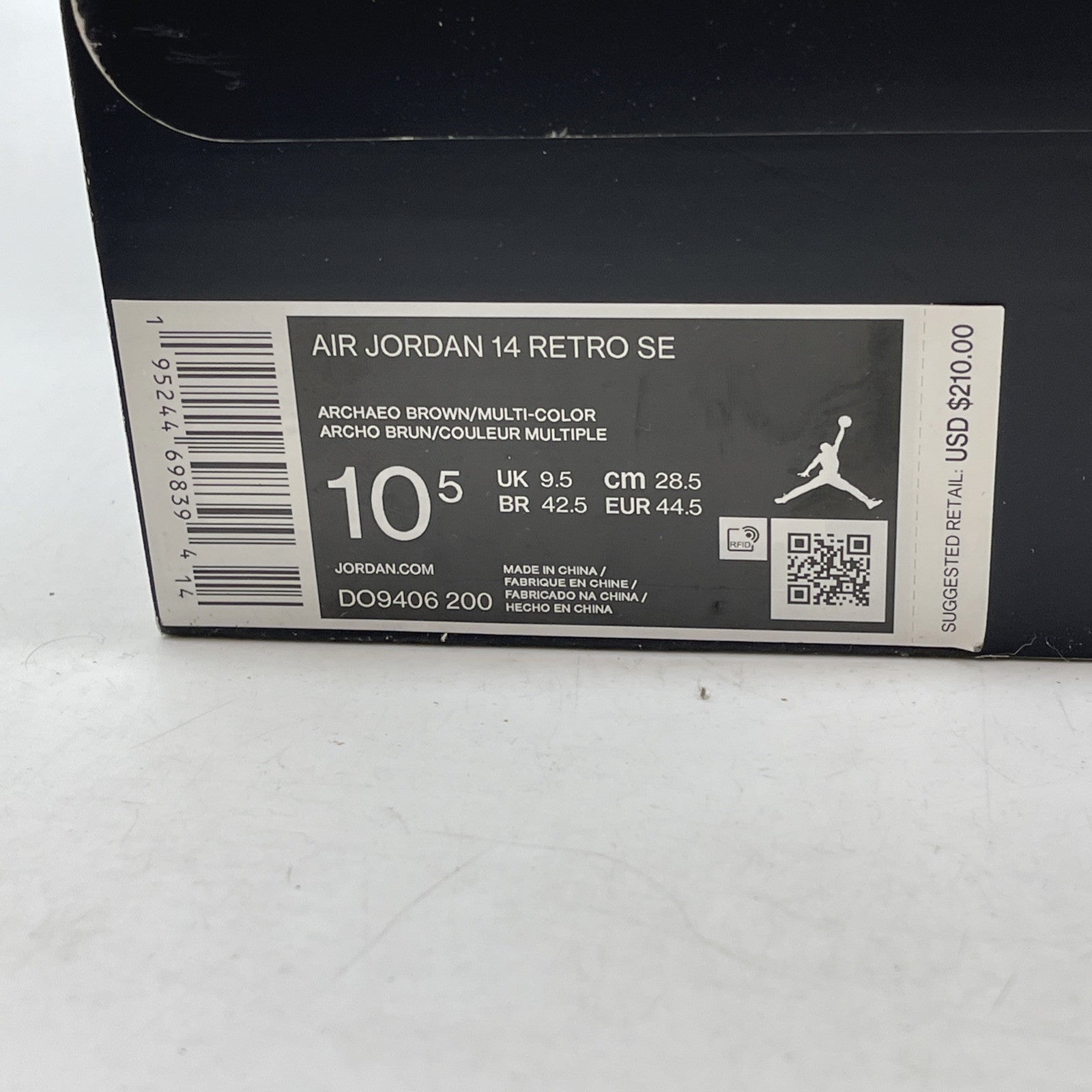 Size 10.5 - Air Jordan 14 Retro Winterized Brown Black Suede (DO9406-200)