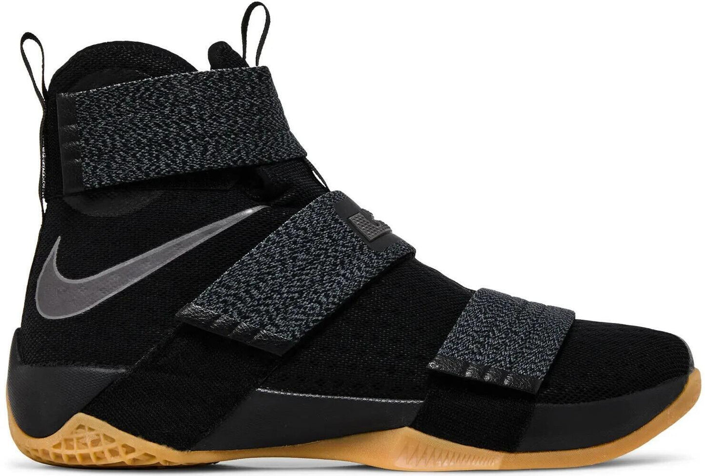 Size 13 - Nike LeBron Soldier 10 SFG Black Gum (844378-009)
