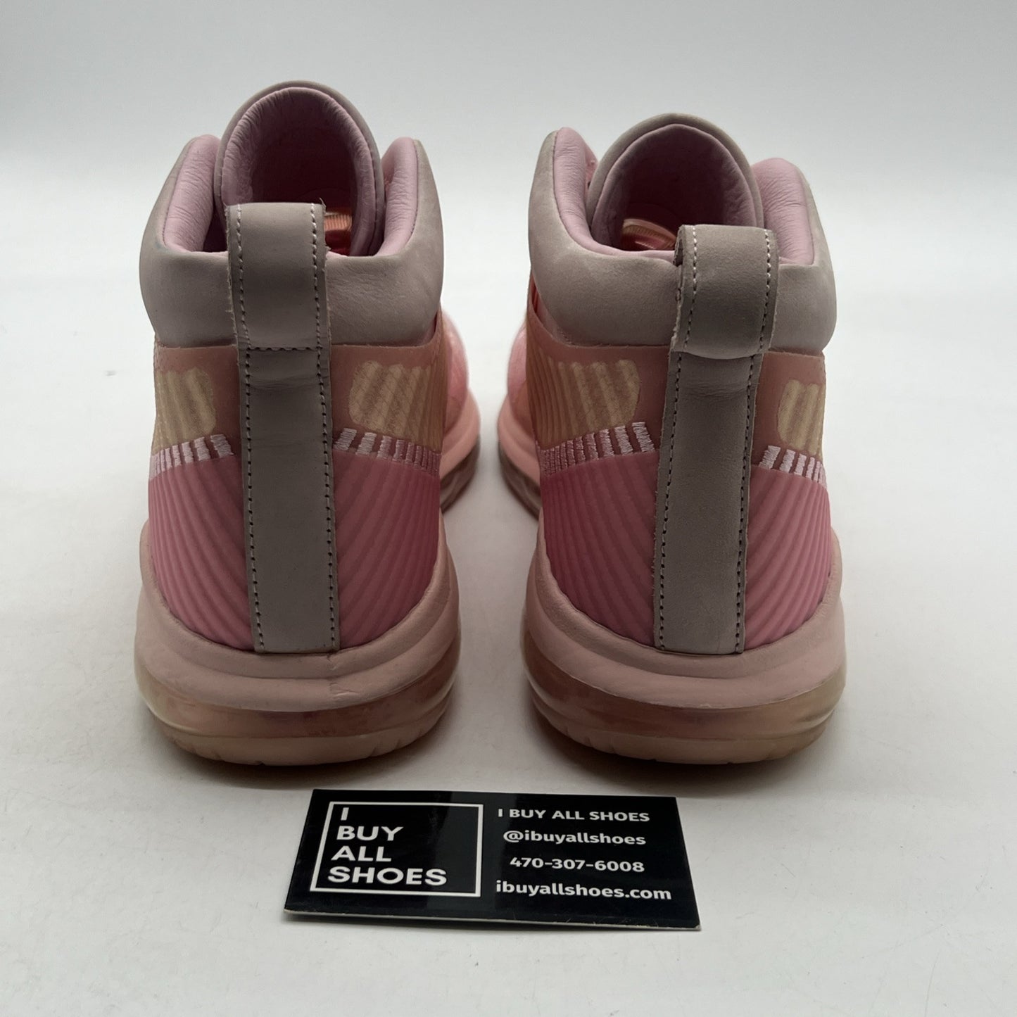 Size 10.5 - Nike John Elliott x LeBron Icon Tulip Pink (AQ0114-600)