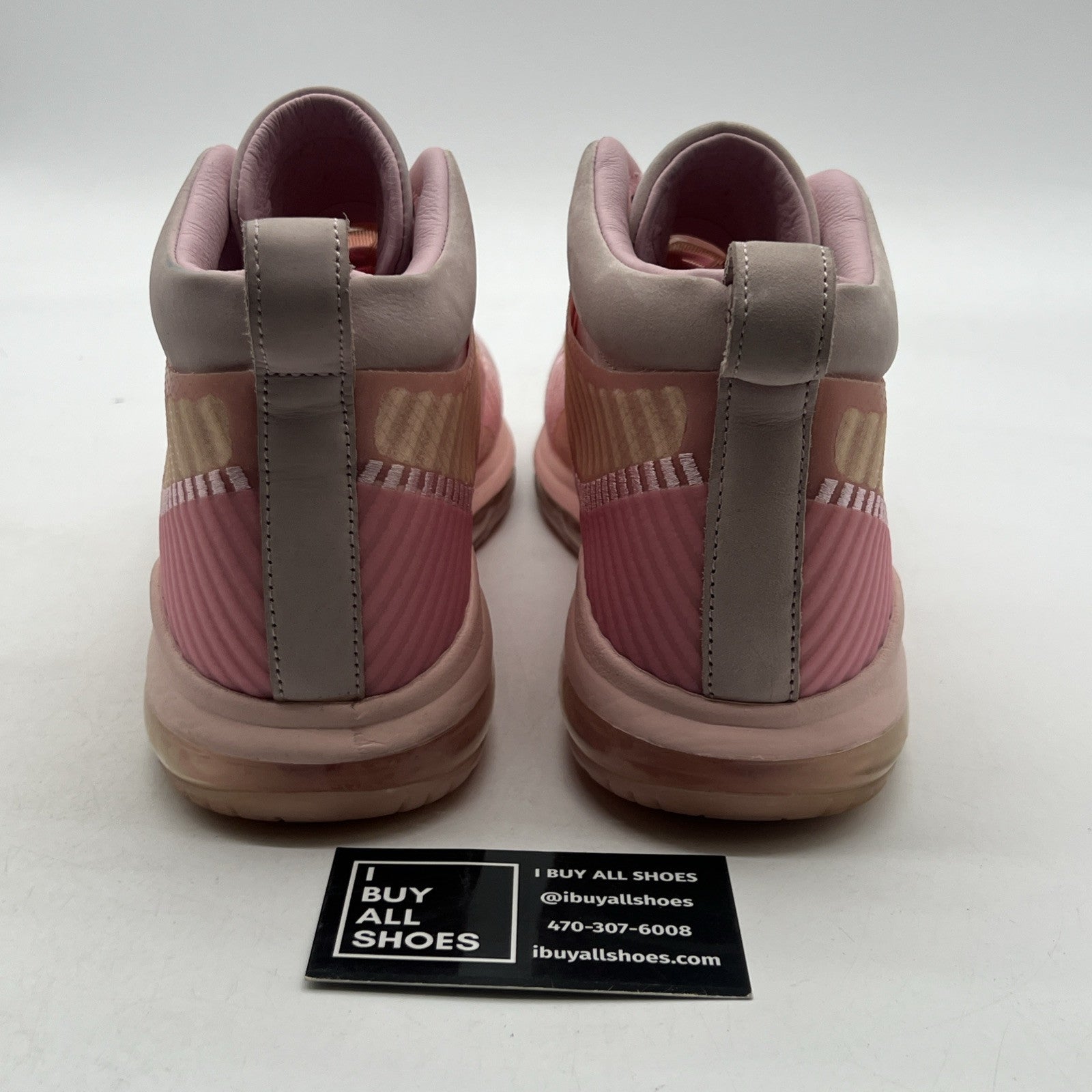 Size 10.5 - Nike John Elliott x LeBron Icon Tulip Pink (AQ0114-600)