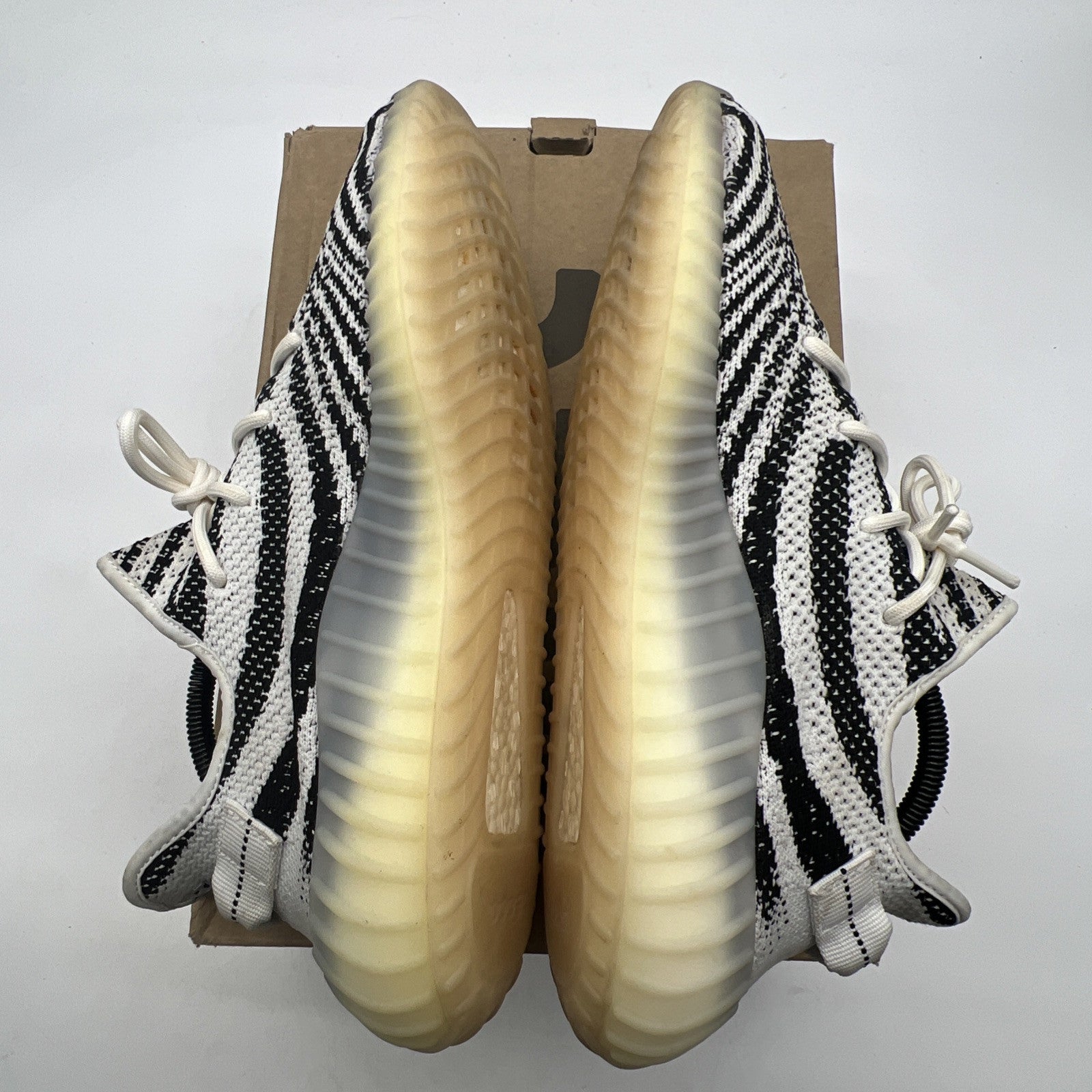 Size 10.5 - Adidas Yeezy Boost 350 V2 Low Zebra (CP9654)
