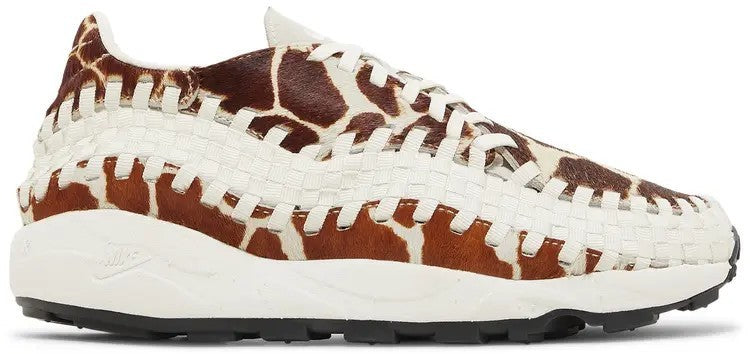 Size 11 - Nike Air Footscape Woven Cow Print W (FB1959-100)