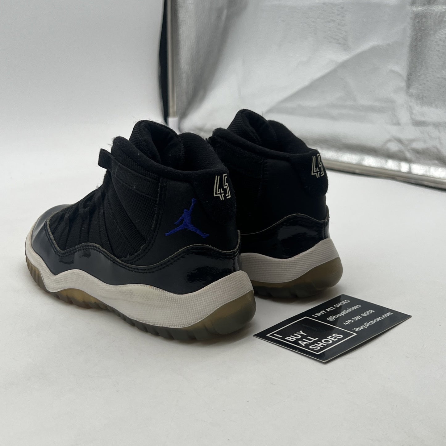 Size 12C - Air Jordan 11 Retro 2016 Mid Space Jam (378039-003)