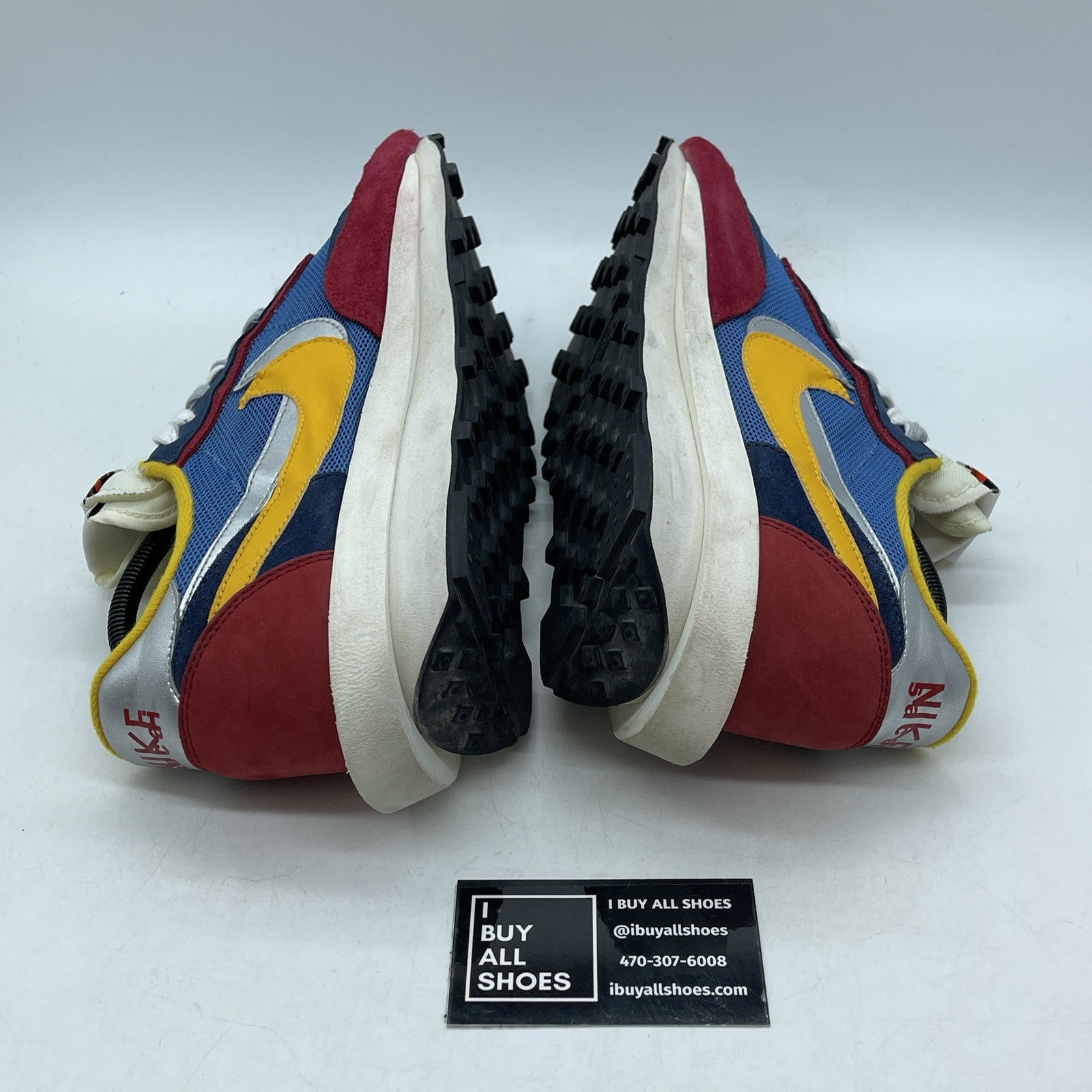 Size 10 - Nike sacai x LDWaffle Varsity Blue Suede Leather (BV0073-400)