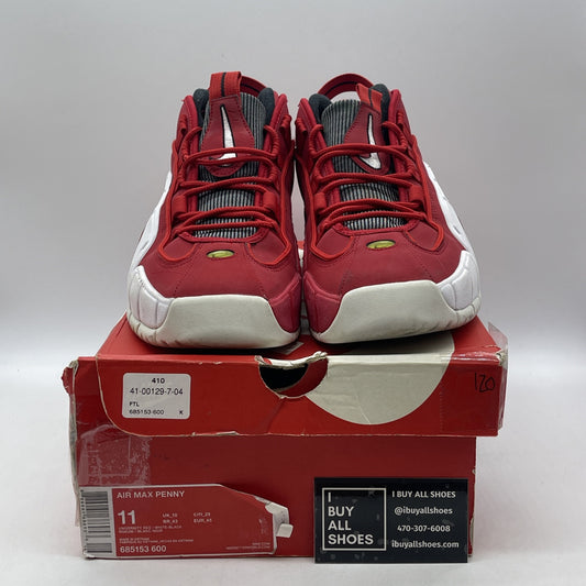 Size 11 - Nike Air Max Penny 1 University Red Black Suede (685153-600)