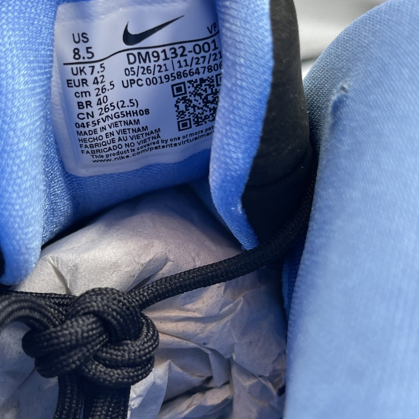 Size 8.5 - Nike Social Status x Air Penny 2 Playground Black (DM9132-001)