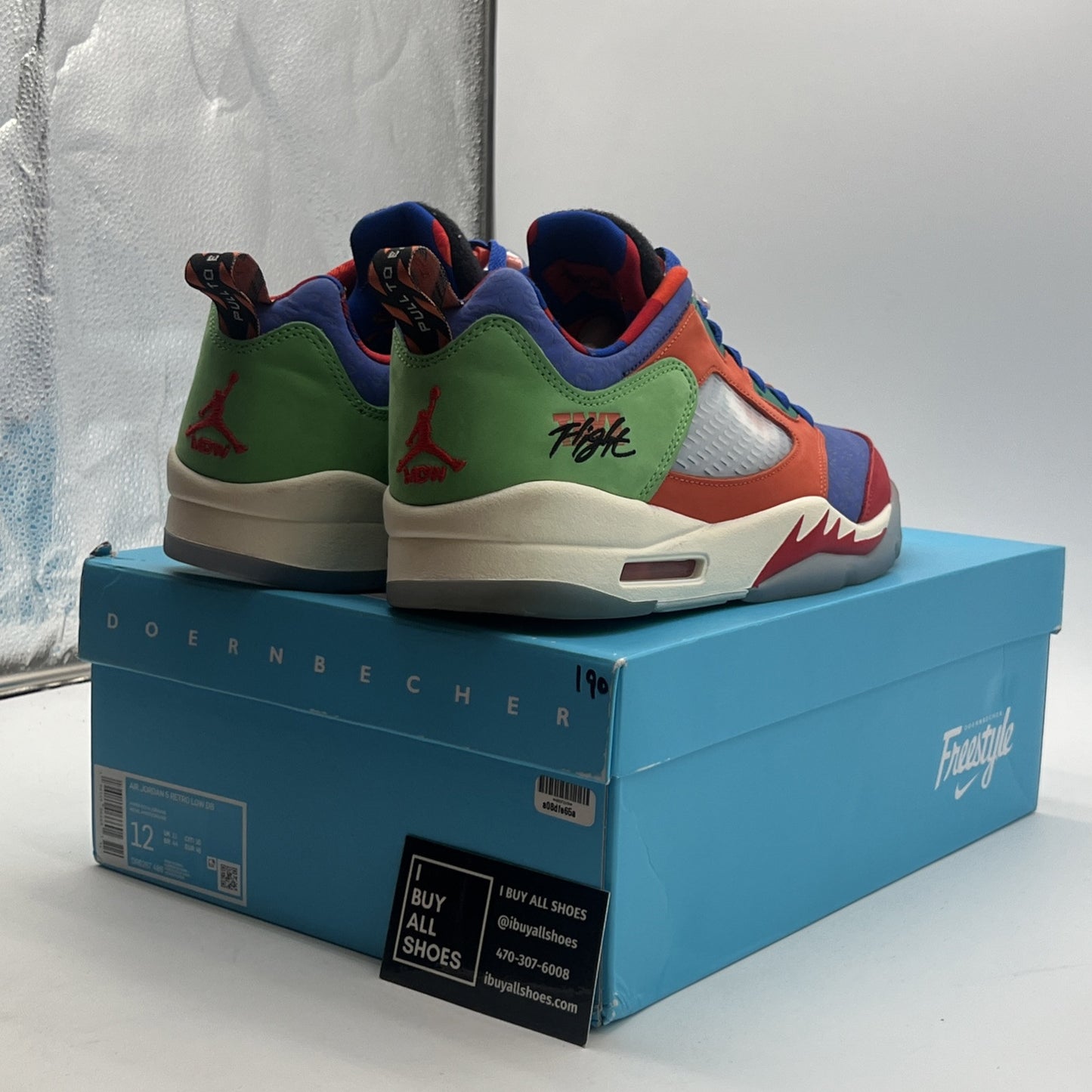Size 12 - Air Jordan 5 Retro Low Doernbecher 2022 (DR6287-476)