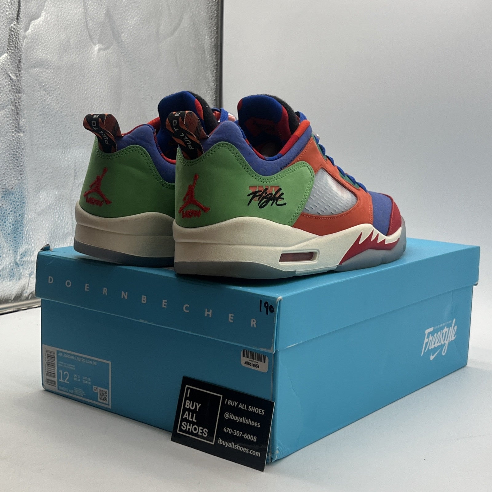Size 12 - Air Jordan 5 Retro Low Doernbecher 2022 (DR6287-476)