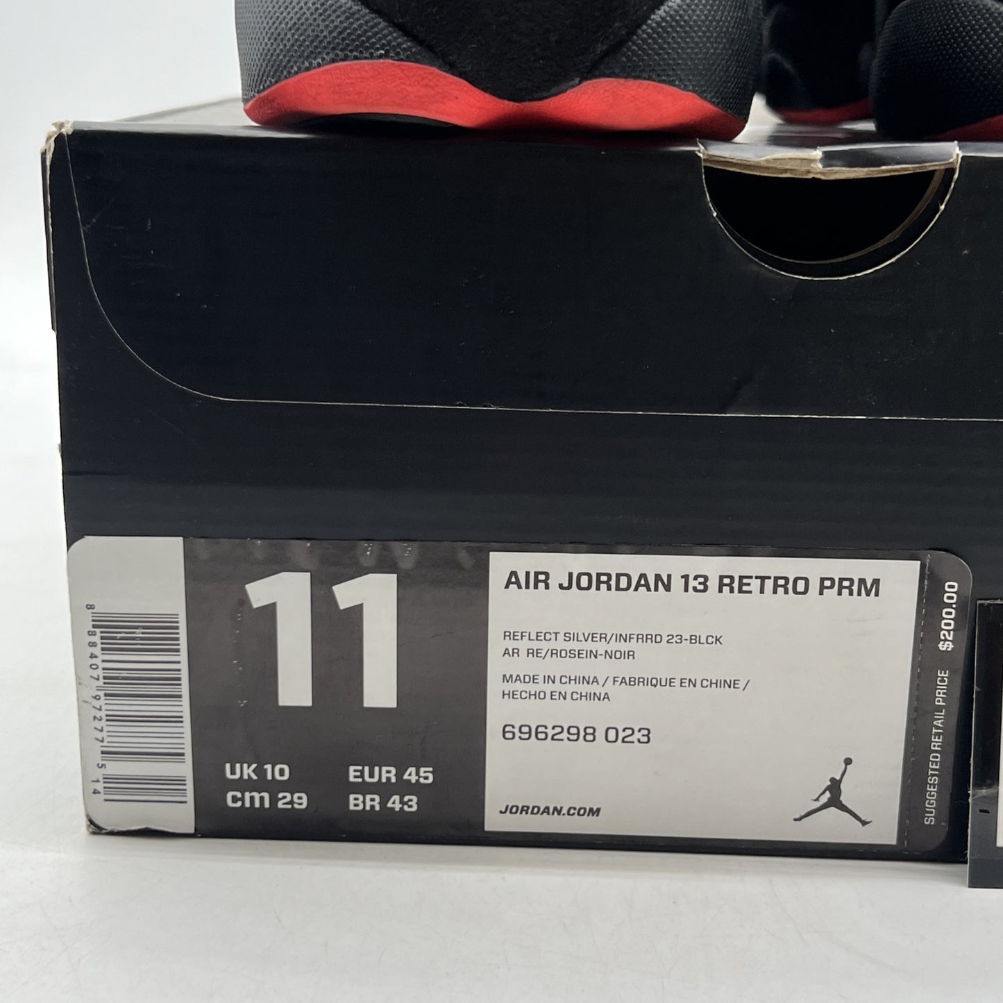 Size 11 - Air Jordan 13 Retro Reflective Silver (696208-023)