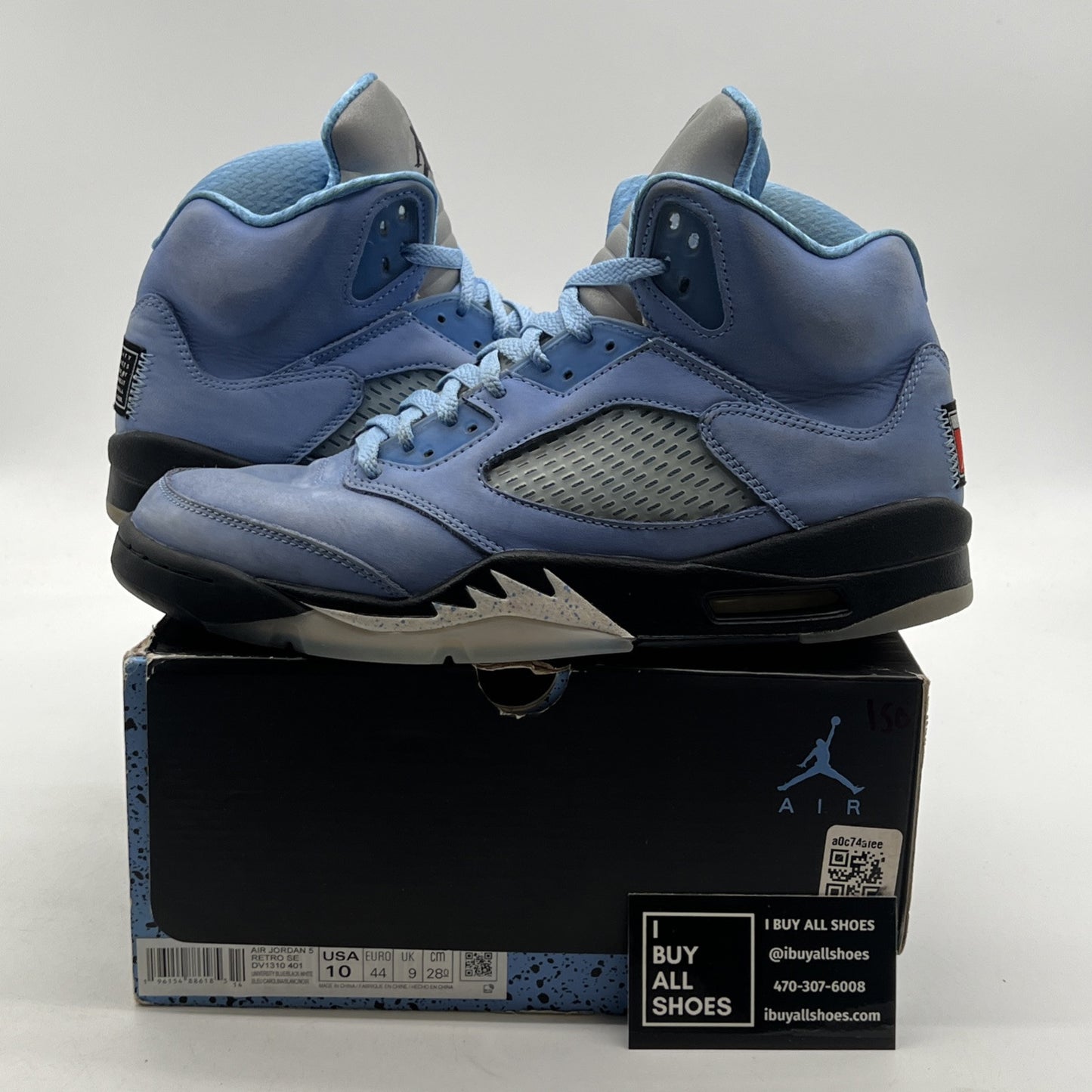 Size 10 - Air Jordan 5 Retro SE Mid UNC (DV1310-401)